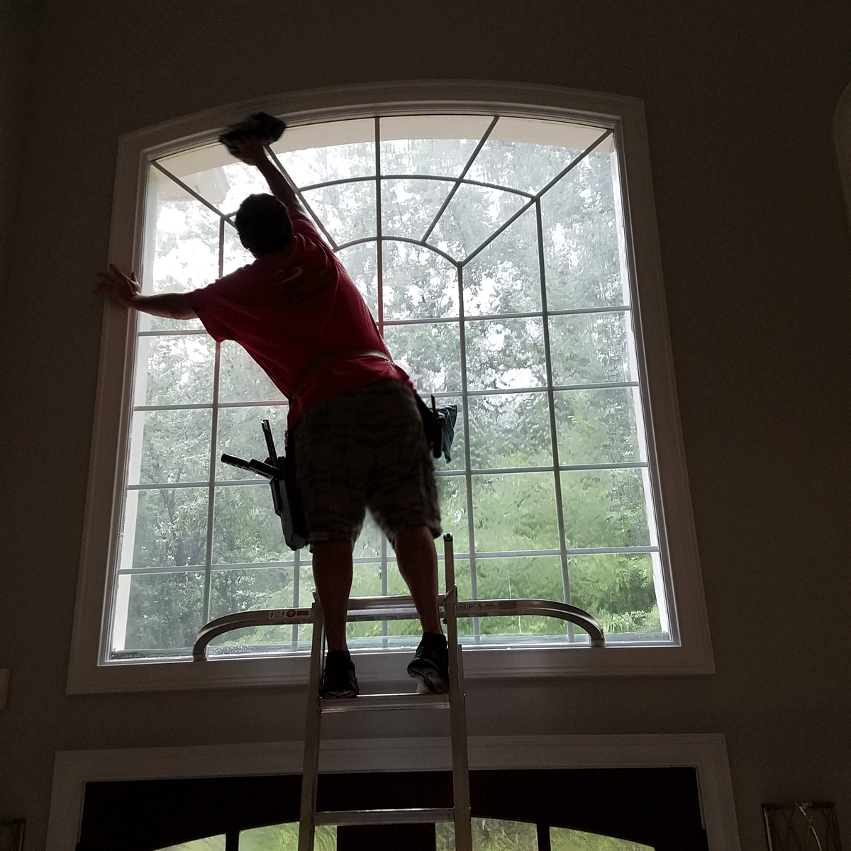 Residential window cleaning in North Georgia